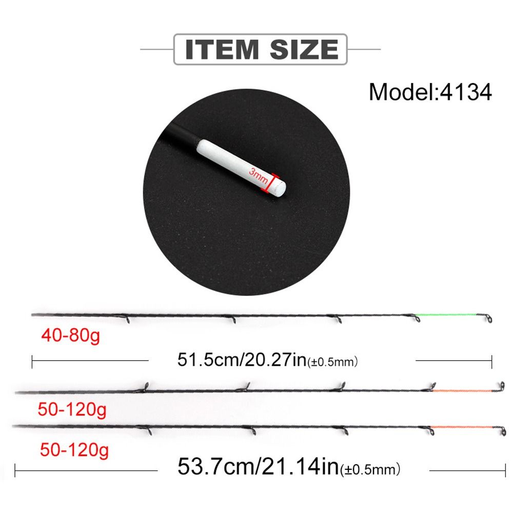 FTK Carbon fiberglass Top Tip  - Fishing Rod Telescopic review and price