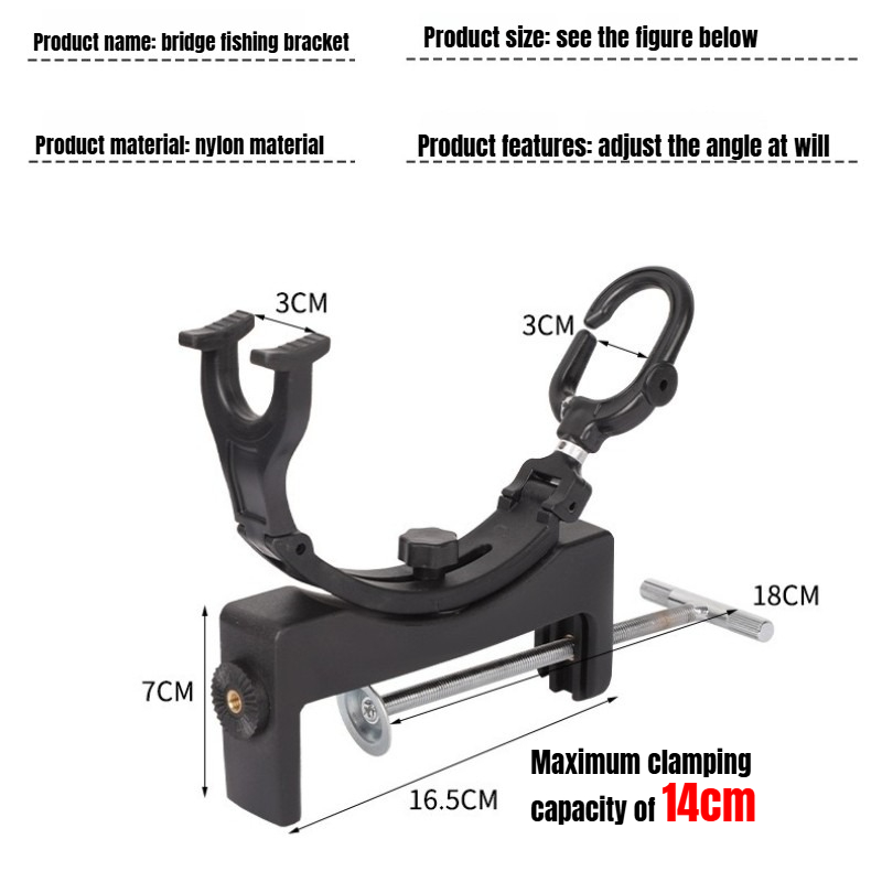 360° Rotating Adjustable Heavy - Fishing Rod Rack review and price