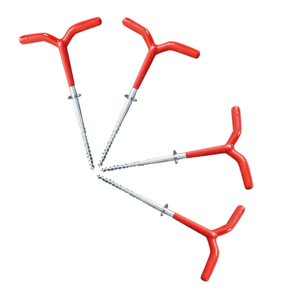 4pcs Ice Nail Anchors Metal Ru - Fishing Rod Ice review and price